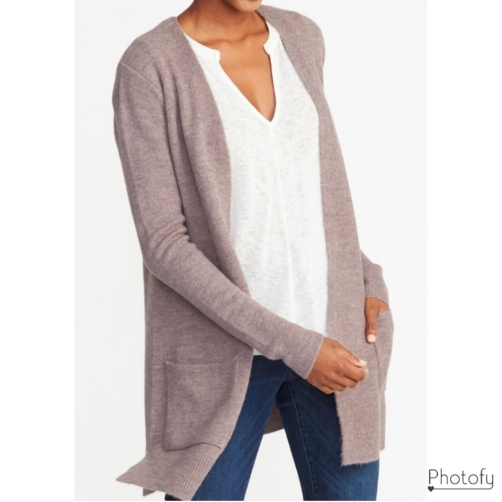 Old Navy Mauve Cardigan Sweater